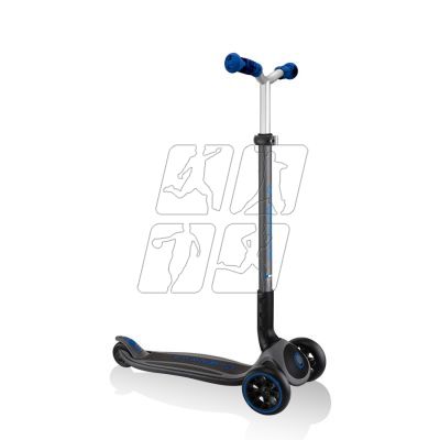 Globber Master Prime 3-Wheel Scooter / Black - Navy Blue 664-100