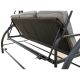 6. NINA GARDEN AND BALCONY SWING 3-SEAT GRAY