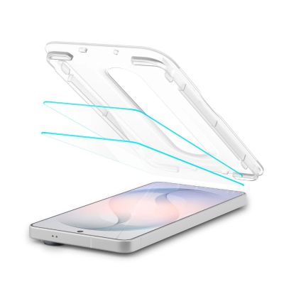 2. Spigen Glas.tR EZ Fit Pro AC Anti Reflection Tempered Glass 2-Pack for Samsung Galaxy S26