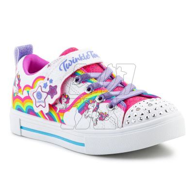 Skechers Twinkle Toes S Lights Twinkle Sparks Jumpin Clouds Jr 314809L-WMLT shoes