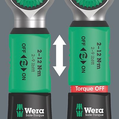 4. Safe-Torque A1 torque wrench, 1/4', 2-12NM, 10 pieces