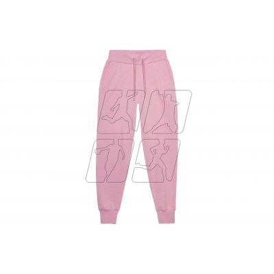 2. Trousers 4F W 4FSS23TTROF229 light pink