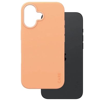 2. CARE by PanzerGlass Fashion Case iPhone 16 6.1" peach/peachy MagSafe 1389