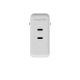 4. mophie Speedport 100 Universal White AC Fast Charging Internal