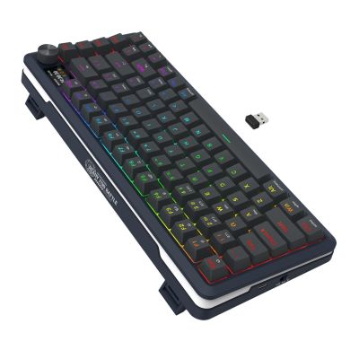 10. REDRAGON K708-RGB-PRO FLEKACT Keyboard USB + RF Wireless + Bluetooth Black