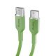 7. Puro ICON USB-C - USB-C cable 1.5m - green