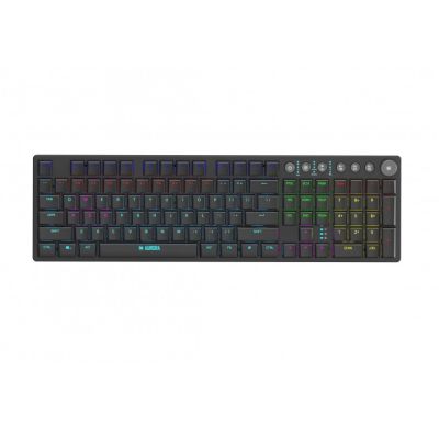 4. I-BOX AURORA K-6 RGB MECHANICAL KEYBOARD, RED SWITCH, LOW PROFILE GAMING
