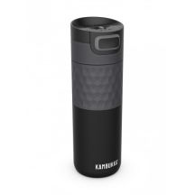 Kambukka Etna Grip Thermal Mug 500ml, Black Steel