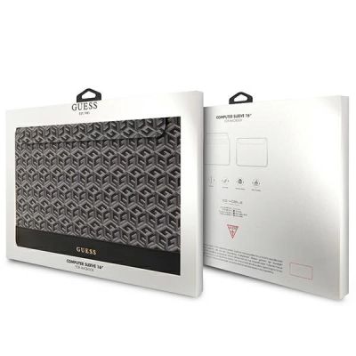4. Guess GCube Stripes case for a 16" laptop - black
