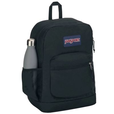 2. JanSport Cross Town Plus Backpack EK0A5BLBN55 Black One Size
