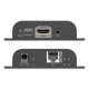5. Additional receiver for DS-55353, extender via twisted pair cat.6 HDMI 4K/60Hz over IP 1G or up to 120m/200m with PoE