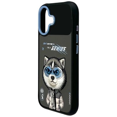 5. Nimmy Cool&Cute 2.0 Wolf Case for iPhone 17 - Black