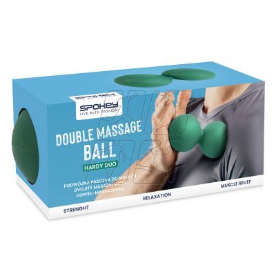 10. Spokey Hardy Duo Double Massage Ball SPK-944205