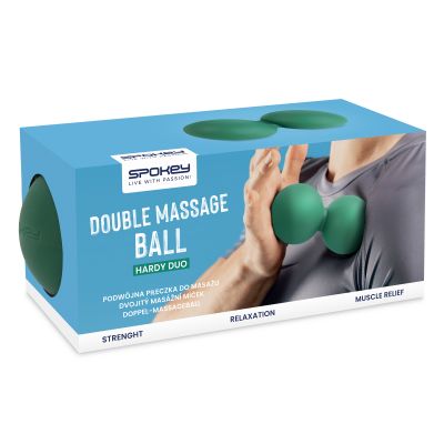10. Spokey Hardy Duo SPK-944205 Double Massage Ball