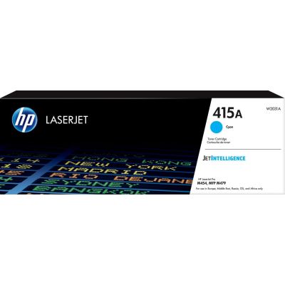 2. HP Toner HP 415A Cyan, HP415A=W2031A, 2100 pages