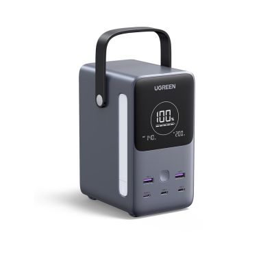 5. Ugreen Nexode Power Bank 48000 mAh Lithium Gray