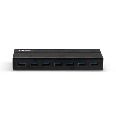 3. Lindy 43228 USB 3.2 Gen 1 (3.1 Gen 1) Type-A Hubs and Concentrators 5000 Mbit/s Black