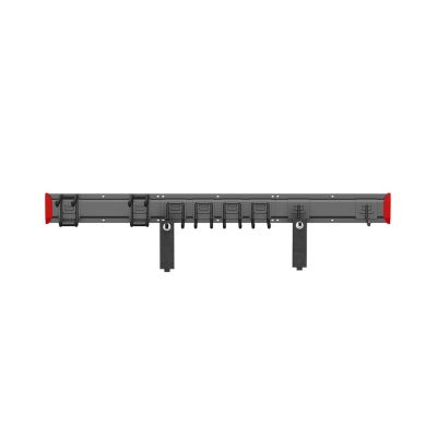 2. MACLEAN WALL-MOUNTED STEEL TOOL ORGANIZER, MAX LOAD 228KG, WIDTH 1222MM MC-179