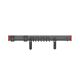 2. MACLEAN WALL-MOUNTED STEEL TOOL ORGANIZER, MAX LOAD 228KG, WIDTH 1222MM MC-179