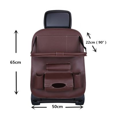 10. Car seat organizer seat protector seat cover shelf mini car coffee table