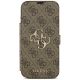 3. Guess Book 4G Metal Logo Case for iPhone 18 Pro Max / 17 Pro Max - Brown
