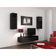 2. TV cabinet VIGO '140' 30/140/40 black/black combination