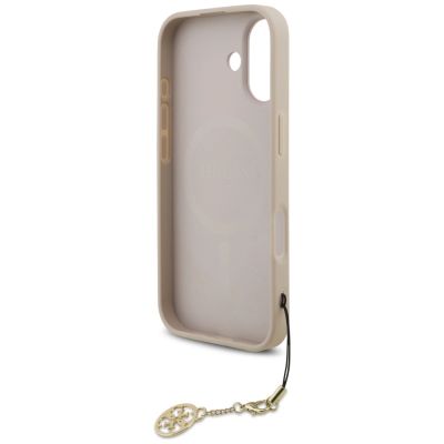 6. Guess 4G Charms Collection MagSafe Case for iPhone 17 - Pink