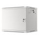 5. Rack installation cabinet, wall-mounted, 19" 9U, 600x450, gray, metal door, LANBERG (Flat Pack)