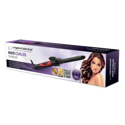 2. Esperanza Charlise EBL003 Hair Curler (22W; black)