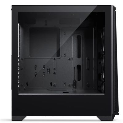3. PHANTEKS Eclipse G370A PC-Gehäuse, Midi-Tower, SSI-EEB, RGB, Tempered Glass - inklusive 3x 120-mm-Lüfter, black