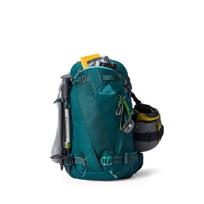 3. Gregory Targhee 30 XS/S Women's Hiking Backpack, Emerald Teal