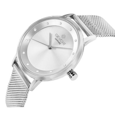 2. Giewont Sapphire Silver Women's Watch GW4130-B1