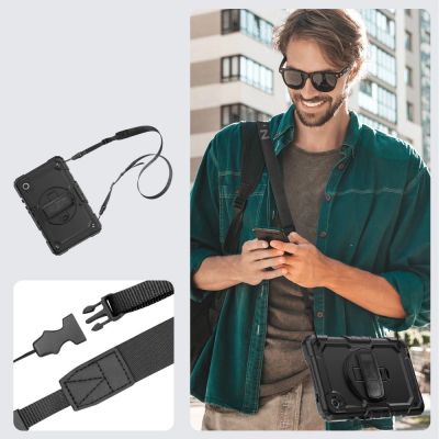 6. Tech-Protect Solid360 Case for Samsung Galaxy Tab A9 8.7 X110 / X115 - Black
