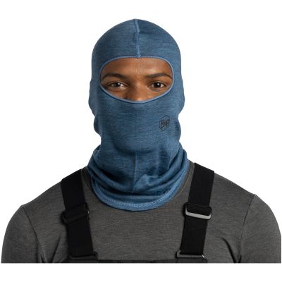 2. BUFF MERINO LIGHTWEIGHT BALACLAVA MULTISTRIPES grey