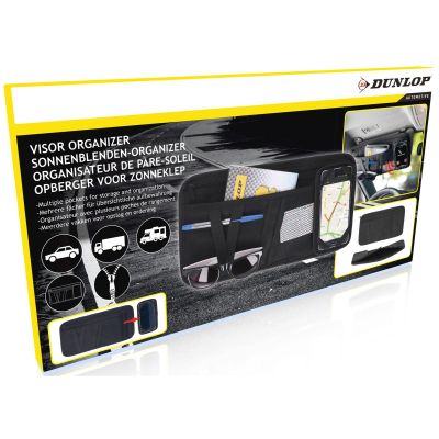 6. DUNLOP CAR SUN VISOR STORAGE ORGANIZER