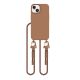 2. Tech-Protect MagNecklace MagSafe iPhone 15 Case - Brown