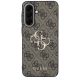 3. Guess Leather 4G Metal Logo Case for Samsung Galaxy A57 5G - Brown