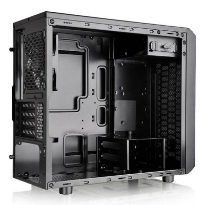 2. Thermaltake Versa H15 CA-1D4-00S1NN-00 Case (Micro ATX, Mini ITX; Black)