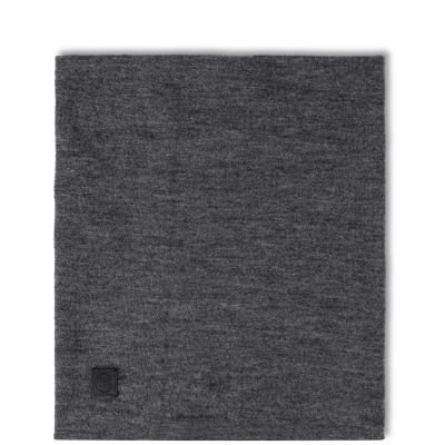 3. Buff Merino Fleece Neck Gaiter – solid grey