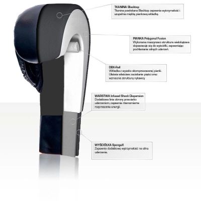 10. 10oz Boxing Gloves - Infinity - Origin Series