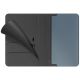 3. Uniq Belmont Passport Case with Apple Find My RFID Blocking Gray Blue