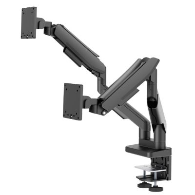 4. LC-Power Monitor Arm for 2 Monitors up to 86.36 cm (W) Dual