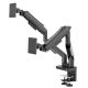 4. LC-Power Monitor Arm for 2 Monitors up to 86.36 cm (W) Dual