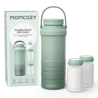Momcozy CM01 | Portable 650ml Breast Milk Cooler | Green