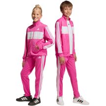 Dres dla dzieci adidas Seasonal Essentials Tiberio 3-Stripes Tricot różowy KS5519