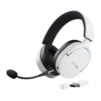 Trust GXT 491W FAYZO WIRELESS White Gaming Headphones