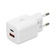 3. IBOX UNIVERSAL CHARGER C-42 GAN PD33W USB A+C WHITE