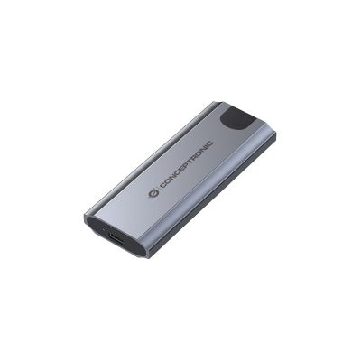 2. Conceptronic DANTE05G Hard Drive Enclosure SSD Case Gray M.2