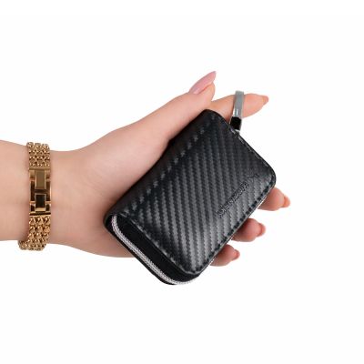 7. Wozinsky WBS-20 RFID Anti-Theft Car Key Case - Faraday Cage - Black