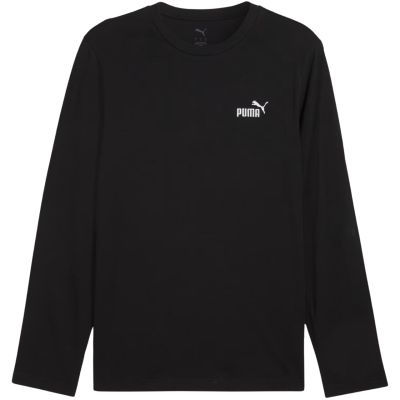 2. Puma ESS No. 1 Logo Longsleeve Tee Black 682546 01